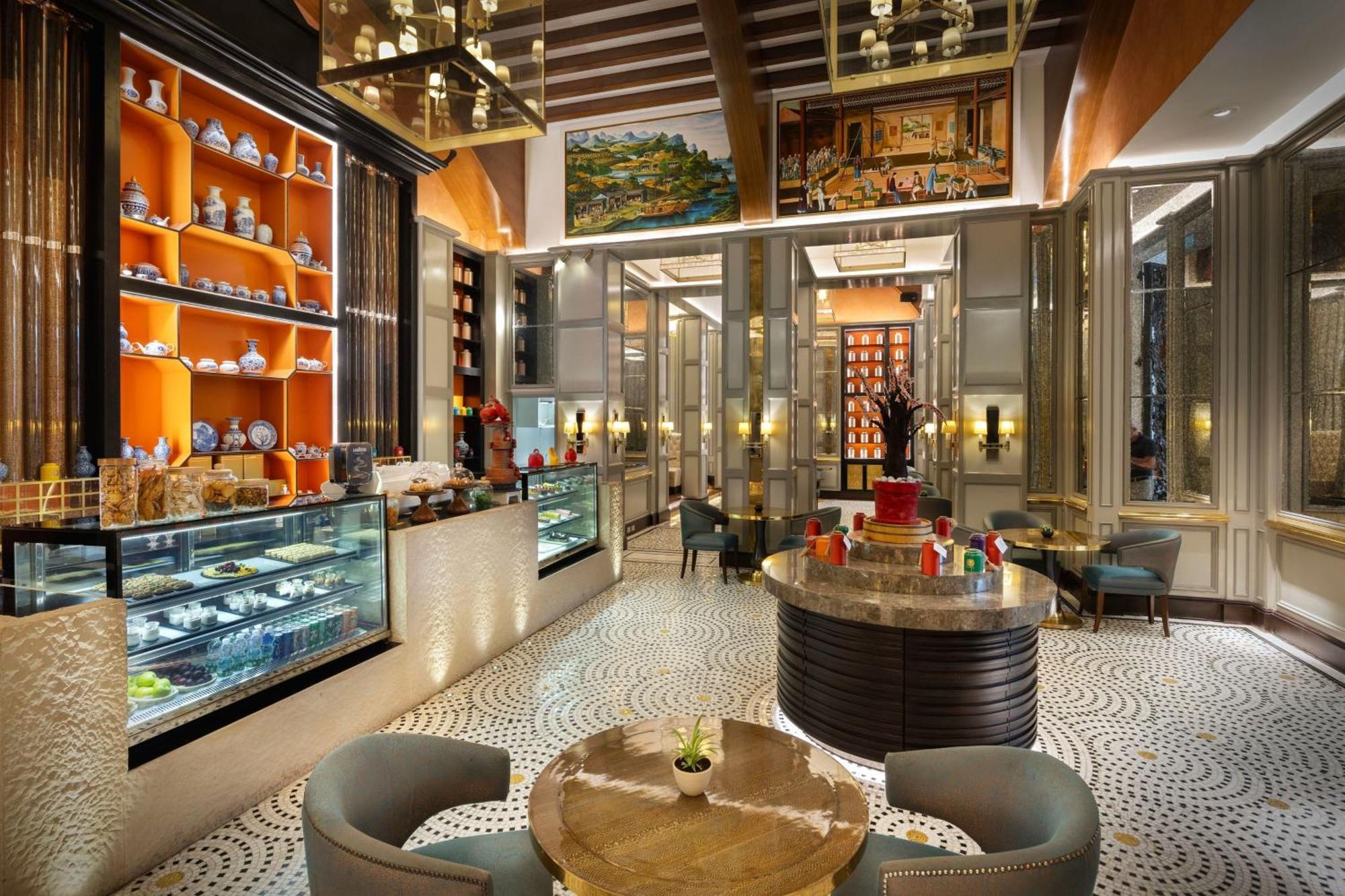 Sheraton Oman Hotel Muscat Luaran gambar The Lobby Lounge
